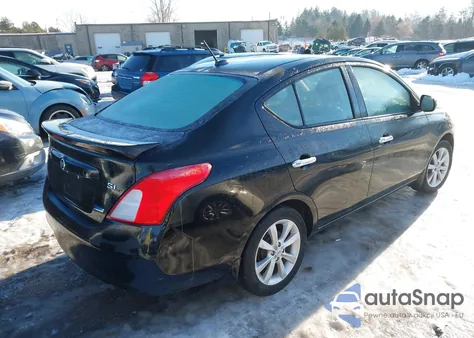 2014 Nissan Versa 1.6 Sl из США, поврежденный, VIN 3N1CN7AP8EL851981